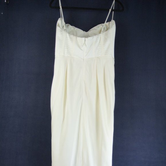 NEW House of CB London Charmaine Ivory Corset Maxi Dress size L+ #1429 - Picture 6 of 10